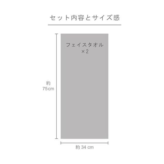 Renoma Paris Towel Set - 2 Pack, High Absorbency Face Towels (34x75cm), 100% Cotton, Plush, Ideal for Gifts, Weddings, Housewarmings, RE2625