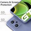 For Realme GT Neo 2 3 3T Case ShockProof Liquid Silicone Soft Cover On For Realme GT2 Pro Neo2 Neo 2T 5G Phone Case Coque Shell