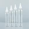 Transparent PET Kosmetisk Förpackningsflaska (100ml/120ml/150ml/200ml) med spetsigt munskydd