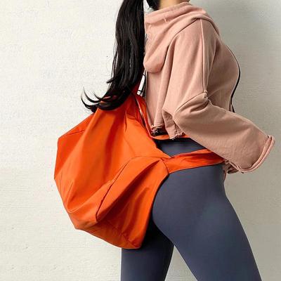 Bolsa de ombro casual de nylon para mulheres, grande capacidade, mochilas escolares para adolescentes, bolsas profissionais