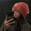 Thick and Large Version Suitable for Large Head Circumference To Show The Face and Small Wool Hat for Women In Winter Warm Ear Protection Knitted Hat