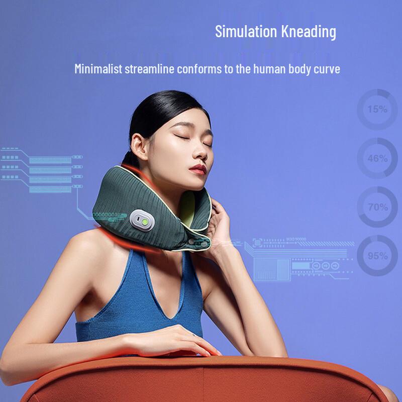 

Portable U-shaped Neck Massager Pillow