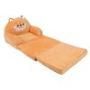 Kids Chair Couch Cartoon Folding Cute Couch Portable Sofa Chair for Home Schools Brown Puppy