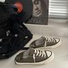 Student One-pedal Lazy Shoes Versatile Board Shoes Retro Canvas Shoes 116