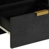 Nightstand Black 40 x 33 x 46 cm Particleboard