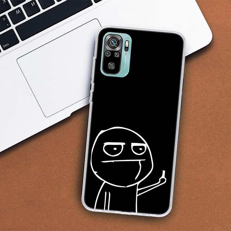 Zabawny mężczyzna niż środkowy palec etui na telefon dla Xiaomi Redmi 12 12C 10 10C 10A 9T 9C 9A 9 8 8A 7 7A 6 6A K20 K30 K40 Pro S2 Fundas