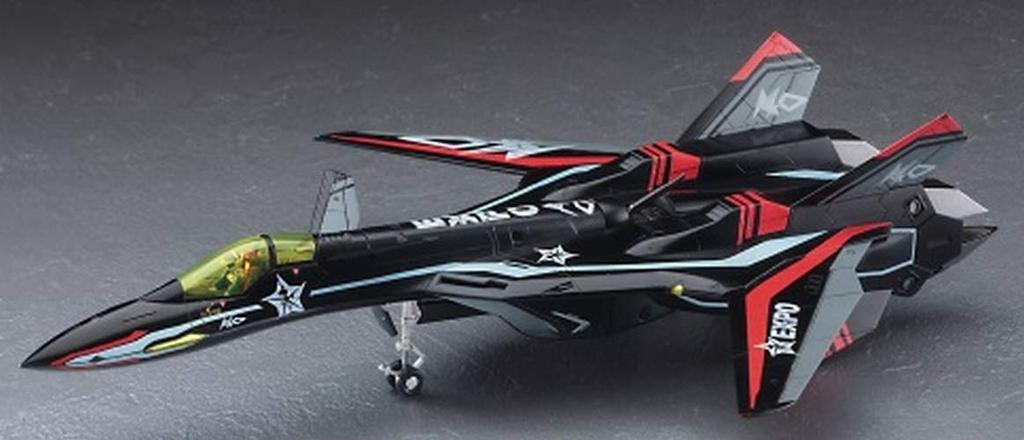 scale Macross Plus limited Shoji Kawamori EXPO unpainted and unassembled plastic model 1/72 YF-19 K-40 ver.