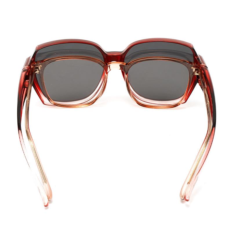 Myopia Set 90 Sunglasses Women'S Polarized Sunglasses Men'S Single Frame Uv Protection Sunglasses