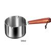 Double Button Stainless Steel Pot Comfortable Grip For Effortless Pouring Milk Pan Saucepan Milk Pot