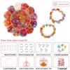 Children Bead Crafting Set Colorful Plastic Materials Handmade Accessories Gift