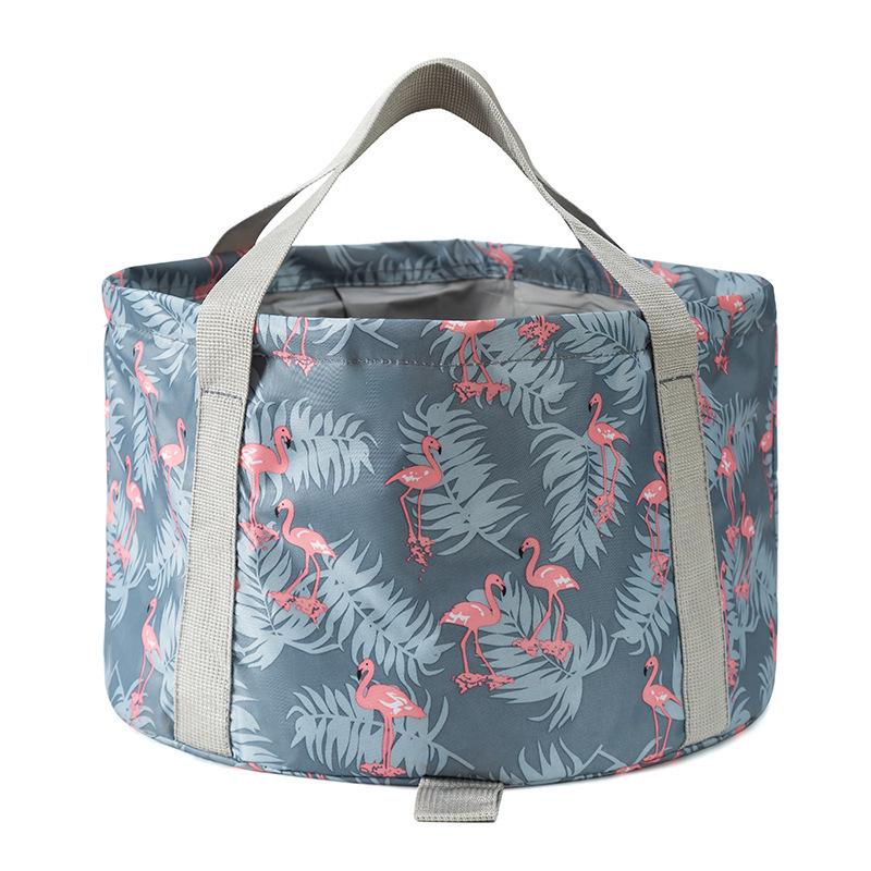 

Складной умывальник большой вместимости и ведро для ножной ванны для использования на открытом воздухе и дома