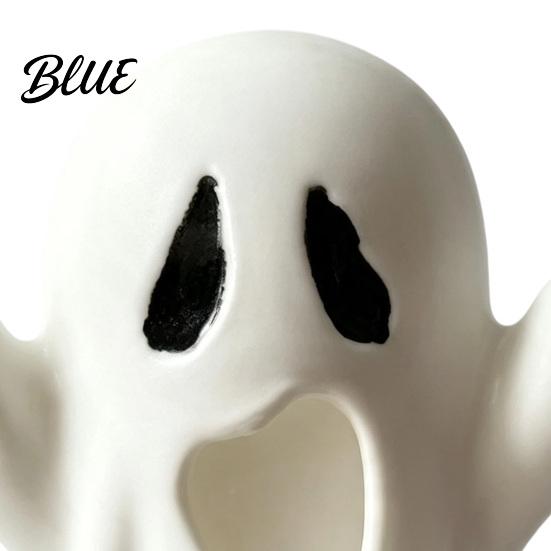 Festival Atmosphere Ornament 3D Printed Ghost Figurine Spooky Small Statue Halloween Decorative Figurines Cute Desktop Decoration for Party Tabletop
