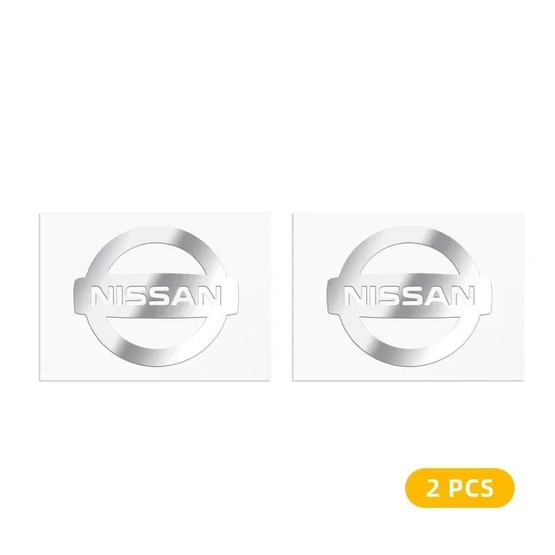 2/5/10 Stück 3D Metall Auto Emblem Aufkleber Dekor Abzeichen Decal Innenraum Styling Für Nissan Nismo Micra Qashqai Altima Maxima Sentra