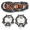 2Pcs 19 Teeth Outdoor Snow Climbing Crampons AntiSlips Shoes Covers Mountaineering Spikes