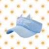 Spring/Summer Versatile Cute Cat Ear Design Sun Hat Visor Stylish, Casual,perfect Birthday Gift