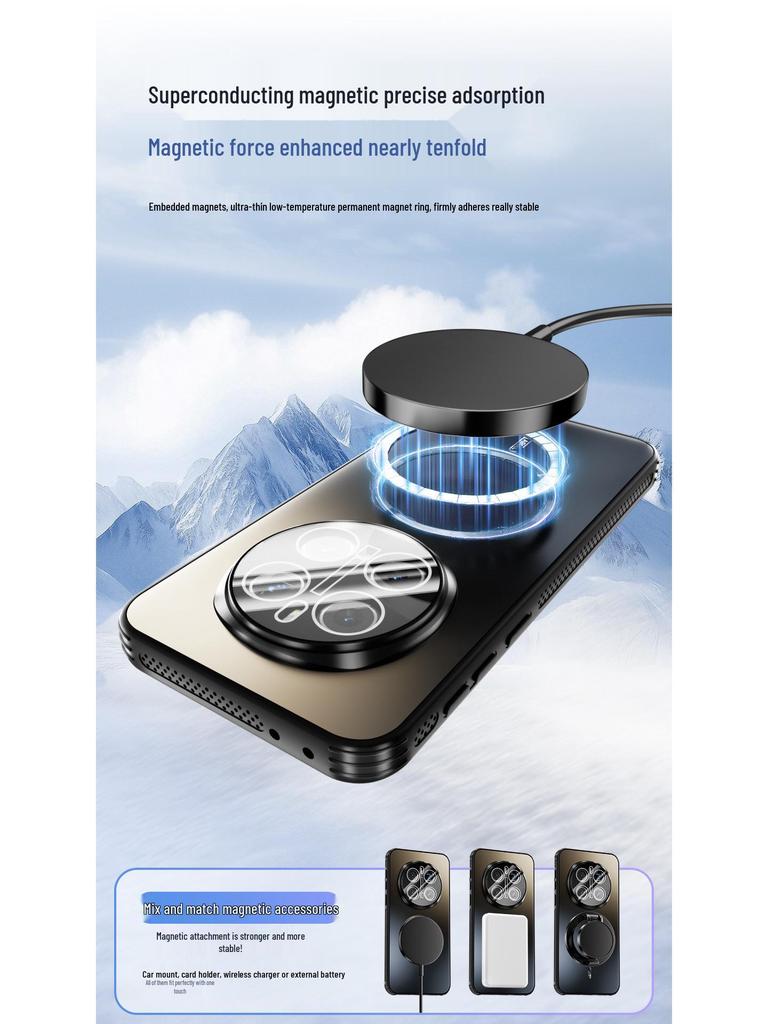 HONOR Magic 7 Pro Magnetický matný kryt na telefon s plným pokrytím proti pádu