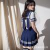 Fun Underwear, Japanese and Korean Campus Clothes, Pure Desire Wind, Navy Collar Rabbit, Student Clothing, College Feng Sailor JK Uniform Suit