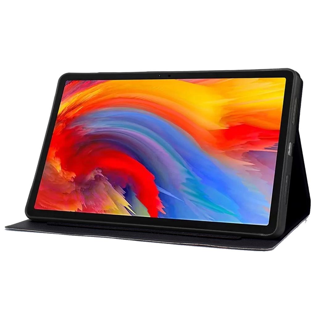 A2 Für Lenovo Tab M11/Xiaoxin Pad 11 2024 Lederhülle Musterbedruckt Kartenfächer Tablet-Abdeckung