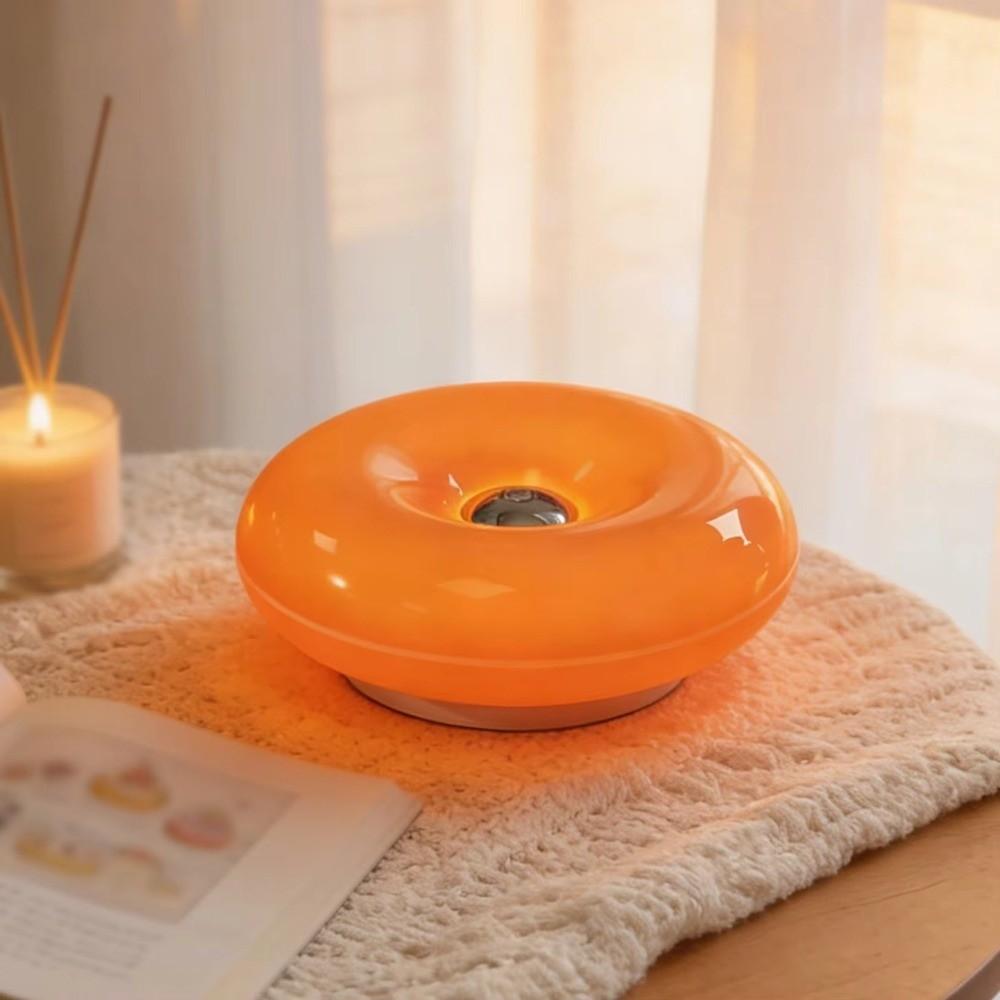 Rechargeable Donut Table Lamp USB Powered Bedside Lamp New Touch Table Lamp Living Room