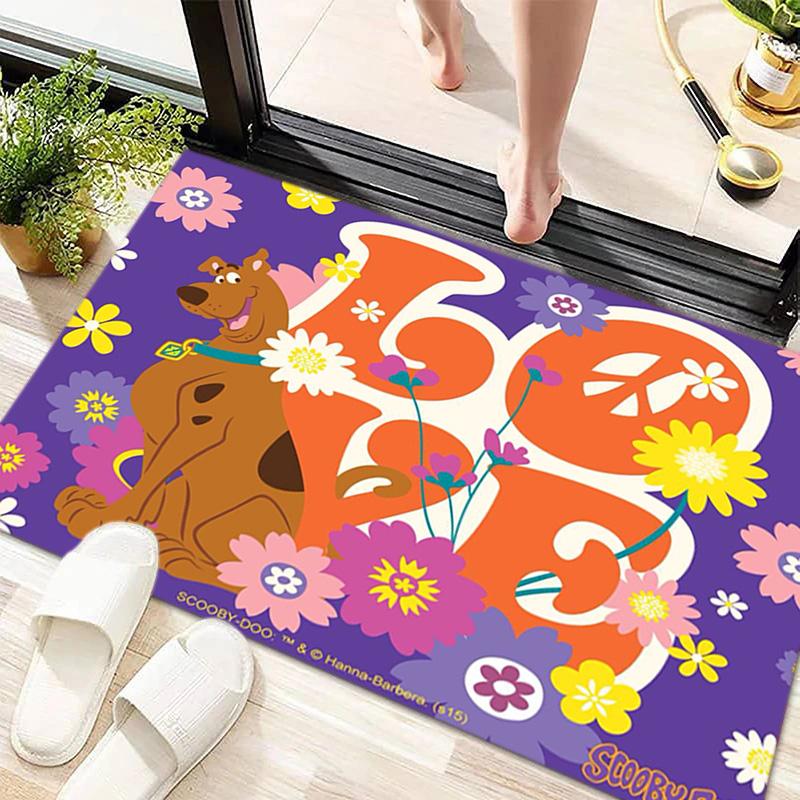 Halloween Cartoon Comedy Adventure Movie Scooby-Doo Carpet Is Suitable for Living Room and Bedroom Doormats Office Balcony Decorative Carpet V6
