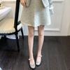 Show high British retro style single shoes with spring and summer Internet celebrity Mary Jane shoes popular small skirt