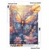 Creative Diamond Painting Kit for Adults DIY Butterfly Rhinestone Picture Canvas for Leisure Craft Wall Art and Gift Making Fun Set