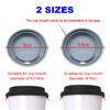 2 Misure Universali Riutilizzabili Coperchi in Silicone Freschezza Coperchi Isolanti Anti-Polvere Coperchio Tazza da Caffè Adatto per 8.5-9cm