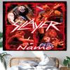 Personalized Slayer band Background Tapestry,Custom Name Birthday Party,Multifunctional Wall Decoration for Home Decor,Various Occasions
