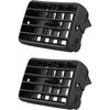 2 Stück A/C Luftheizer Armaturenbrett Blende Lüftungsschlitze(Schwarz) Kompatibel für Toyota 4Runner Tacoma 1996-2002 Klimaanlagen-Lüftungsgitter Ersetzt 55063-35030 Kunststoff
