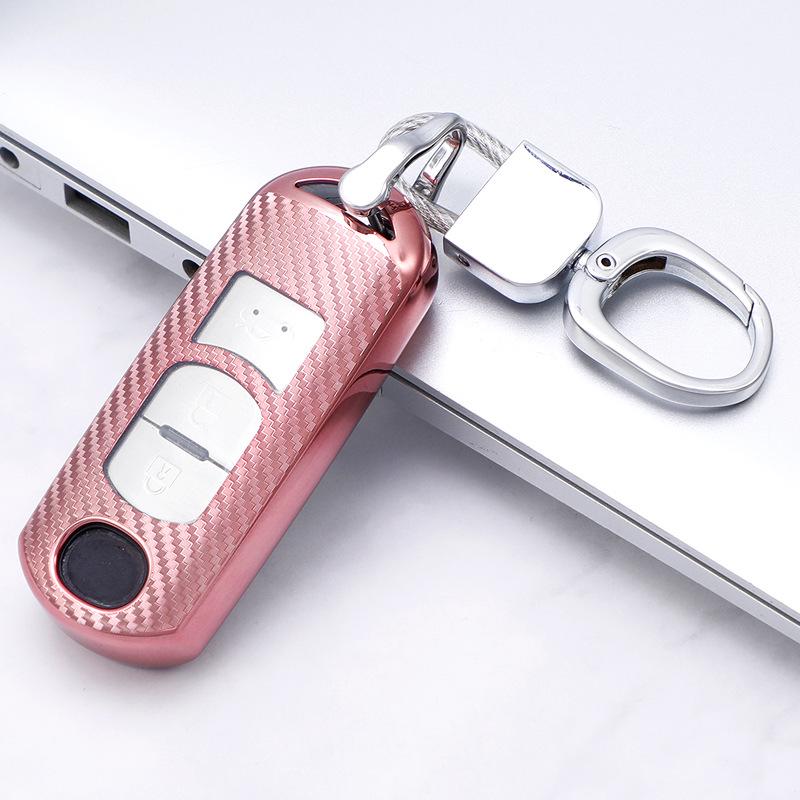 Mazda 3 Axela Key Case: Carbon Fiber Remote Shell for CX4, Atenza, CX5
