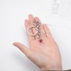 Fashion Butterfly Keychain Charm Multifuntional Bag Charm Key Accessory Alloy Texture Suitable for Key and Fashion Bags