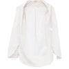Celine 2 0M36/6712 White Phoebe Dot Tuxedo Shirt Tops 34 whiteUsed