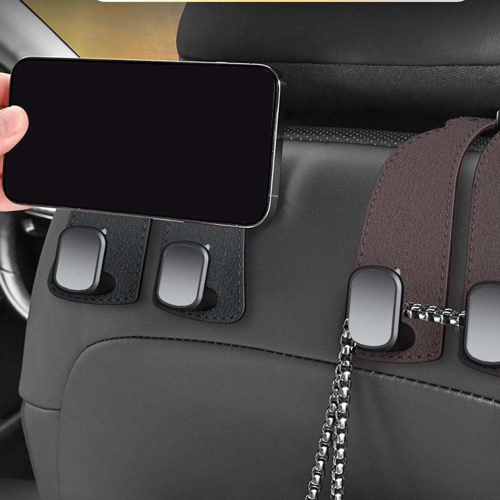 Car multi-functional hooks,seat back double hooks,car storage hooks,double-sided car hooks,car brackets,front row decorations
