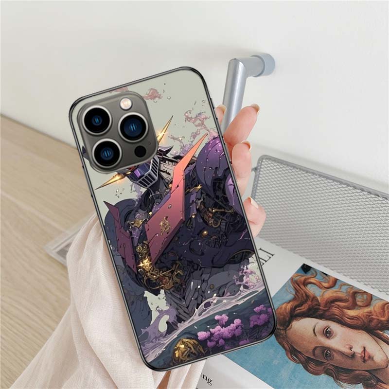 G-Goldorak UFO Robot Phone Case For Iphone 17 Air 16 15 Pro Max 14 Plus 16E Coque 13 Pro 12 Mini 11 Clear Cover Silicone Cute Sh