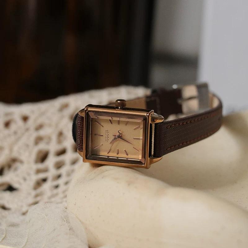 Julius Watches Women's Belt Watch Retro Artsy Women's Student Watch Exam Women's Watch Small Dial Watch