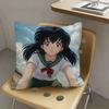 1pc Kagome Higurashi Pillow Case Fashion Square Pillowcase Bedroom Sofa Room Ins Decoration Leisure