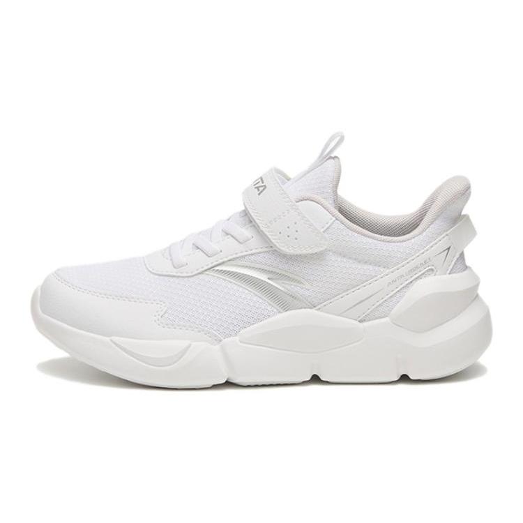 New Anta Anti Slip Wear Resistant Low Top Running Shoes Pure White A322245531K-4