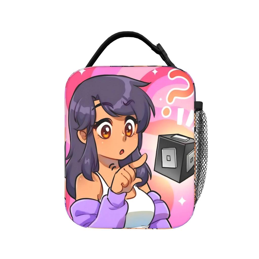 Insulated Lunch Tote Bag A-Aphmau Cartoon Merch Food Box New Thermal Cooler Lunch Box For Picnic