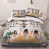 Africa Egypt King Queen Duvet Cover Egyptian Pharaoh Bedding Set for Teens Adults Ancient Frescoes 2/3pcs Polyester Quilt Cover