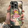 Anime Candy Candy Plating Phone Case For Iphone 16 17 Pro Max Air 16E 14 15 Plus 12 13 Mini Anti-Fall Airabag Cover