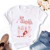 Graphic Tee Maneskin T Shirts Graphic Print Women Clothes Female Clothing Harajuku Short Sleeve T-Shirts 90S Top