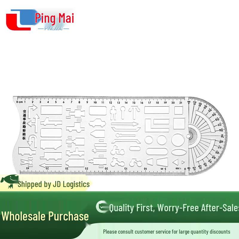 Traffic Accident Scene Survey Template Ruler