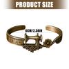 Stylish Alloy Sewing Machine Charm Bracelet Adjustable Size For Craft Enthusiasts And Fashionistas