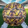 Personalisierter Cristiano Ronaldo Fußball mit individuellem Namen, Größe 5, für Training & Spiel, für Teams, zum Kicken, Geschenk für Fußballbegeisterte