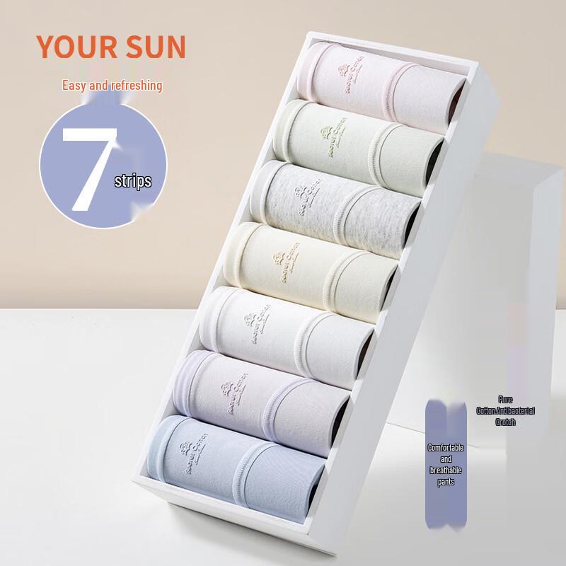 

Yiershuang Women s Seamless Anti-Bacterial Cotton Briefs M