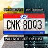 Winchester Impala | Kaz 2Y5 + CNK 80Q3 | Metal Stamped License Plates