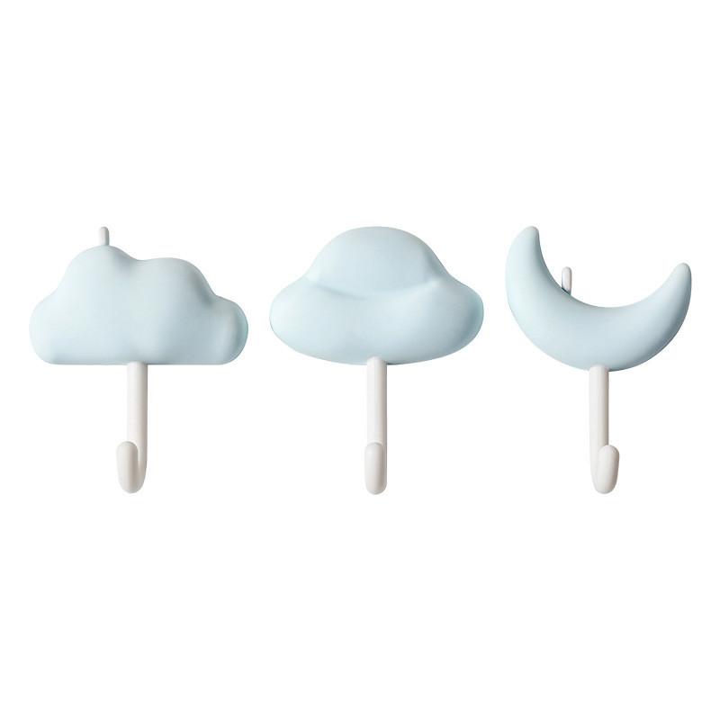 Pvc Strong Adhesive Hooks For Kitchen Bathroom Wall Mounting With High Load Capacity For Dorm Room Organization