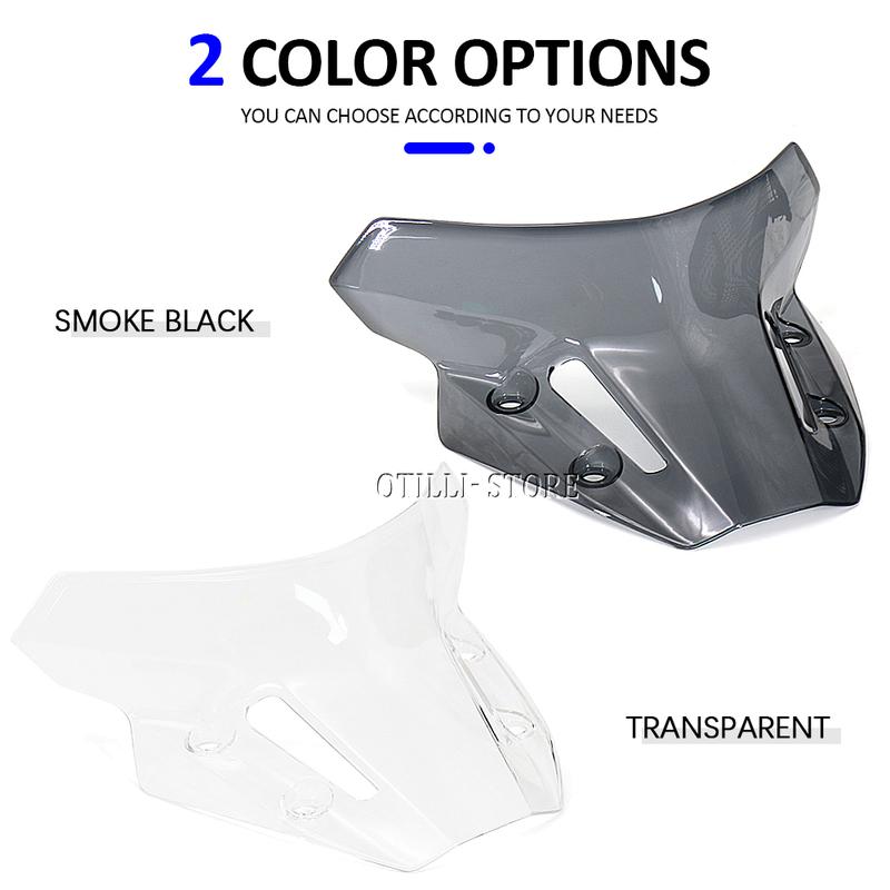 NEW  Windshield Windscreen For YAMAHA MT-09 MT09 / SP FZ-09 FZ09 Motorcycle Accessories Wind Deflectors 2021 2022