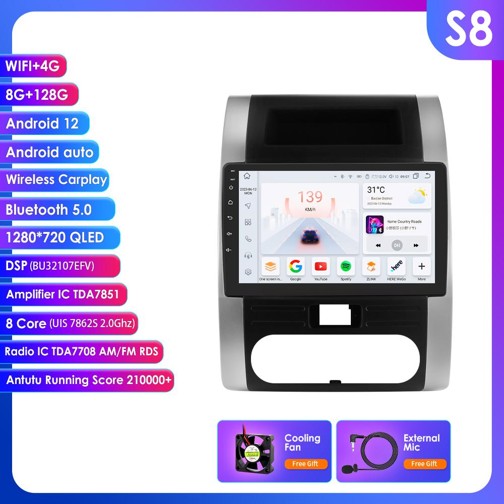 

Hizpo 10.1 Hizpo 2Din Android Auto Автомагнитола для Nissan XTrail 2 T31 2007 - 2015 CarPlay 4G BT GPS Навигация RDS DSP UI7862 Интеллектуальная FM Головное устройство S8 8Core 8G 128G