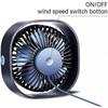 USB Desk Fan, Mini Fan 4 Inch with 3 Speeds Strong Wind and 360 Rotatable,Portable Desktop Fan Quiet Suitable for Sleep with Baby,Reading,Work from om